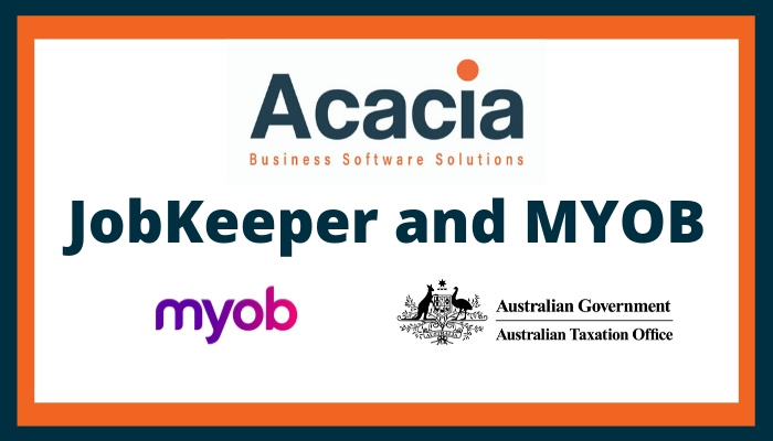 JobKeeper and MYOB